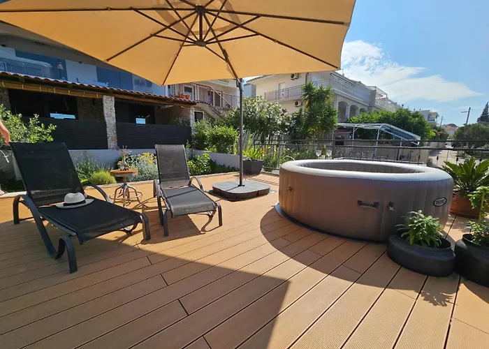 Paradiso With Private Jacuzzi And Terrace * トロギール
